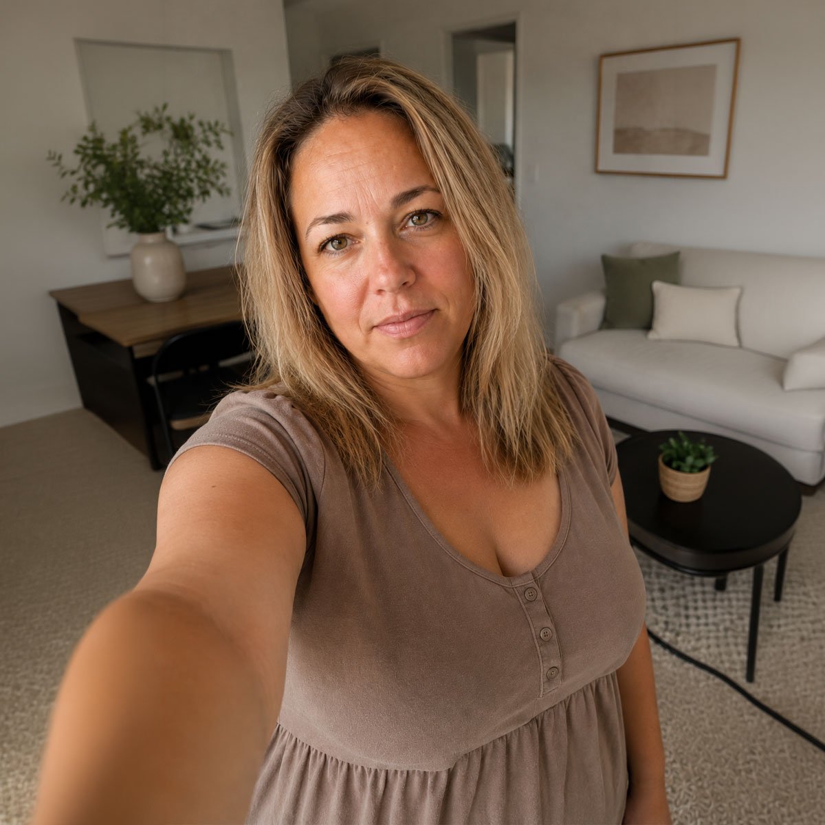 Person pursuing a balanced wellbeing routine